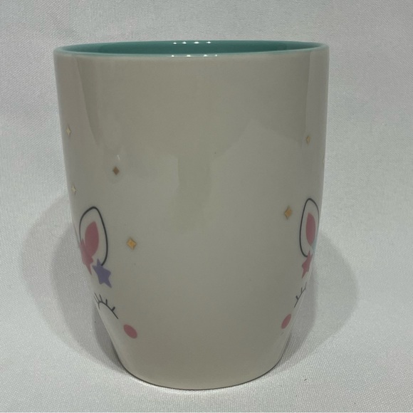 Cute unicorn coffee tea cocoa mug excellent like new condition metallic gold - Picture 3 of 8
